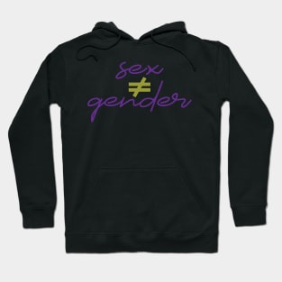 Sex isn't gender Hoodie